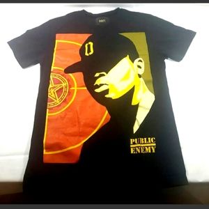 Vintage Public Enemy Obey Premium T-Shirt - Size Medium